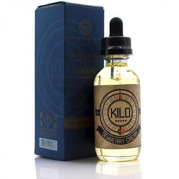 Kilo Premium E-liquids Original Series: Dewberry Cream 0mg Shortfil - 50ml