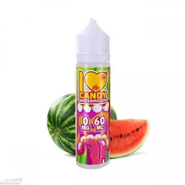 Mad Hatter Juice I Love Candy: Watermelon 0mg Shorfill - 50ml