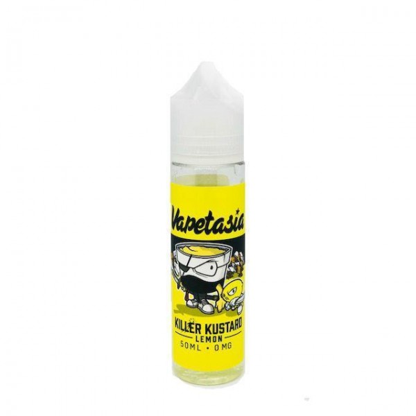 Vapetasia Lemon Killer kustard 0mg Short Fill - 50ml