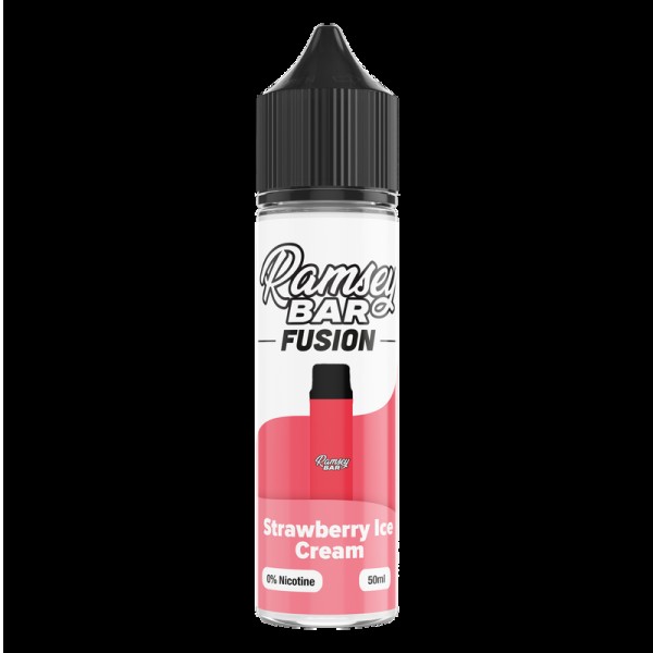 Ramsey Bar Fusion Strawberry Ice Cream 50ml Short ...