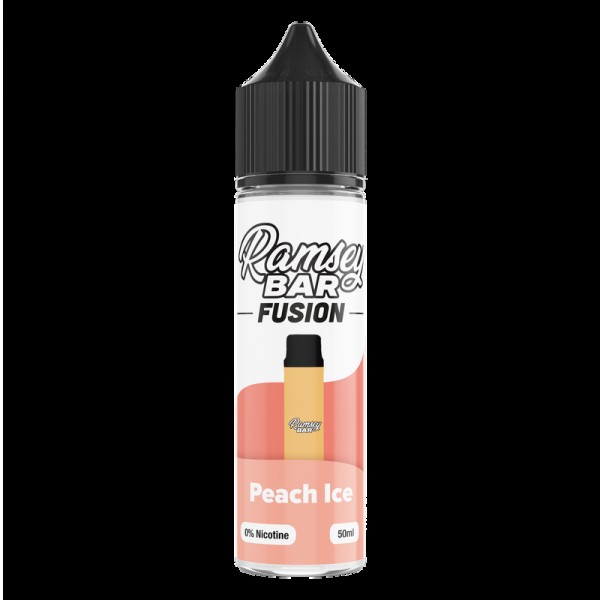 Ramsey Bar Fusion Peach Ice 50ml Short Fill E-Liquid