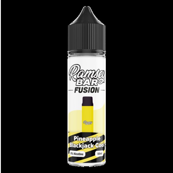 Ramsey Bar Fusion Pineapple Blackjack Cool 50ml Short Fill E-Liquid