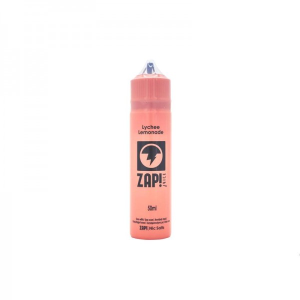 Zap! Juice Lychee Lemonade E-Liquid 50ml Short Fil...