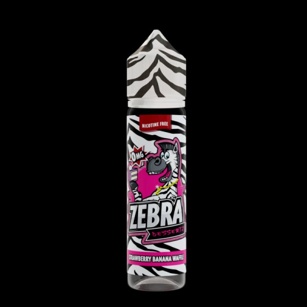 Zebra Juice Dessertz: Strawberry Banana Waffle 50ml Short Fill