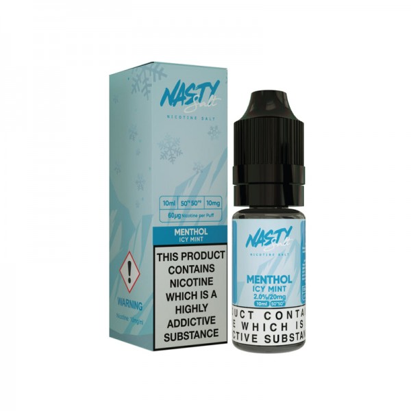 Nasty Juice Nasty Salt: Menthol E-Liquid 10ml