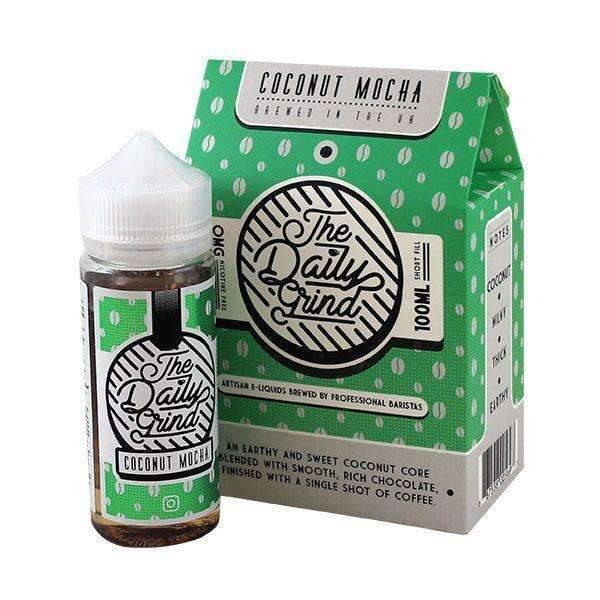 The Daily Grind Coconut Mocha 0mg Short Fill - 100ml