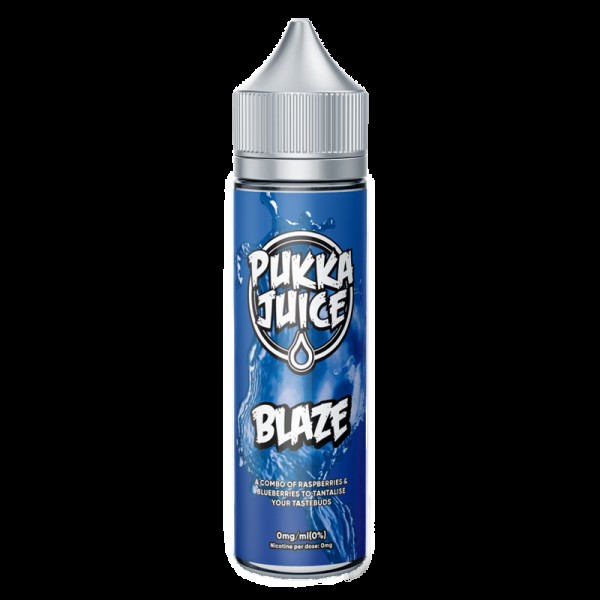 Pukka Juice Blaze 0mg 50ml Short Fill