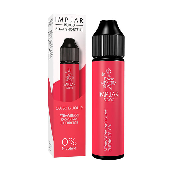 Imp Jar Strawberry Raspberry Cherry Ice 0mg 50ml S...