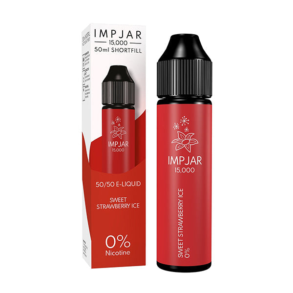 Imp Jar Sweet Strawberry Ice 0mg 50ml Short Fill E...