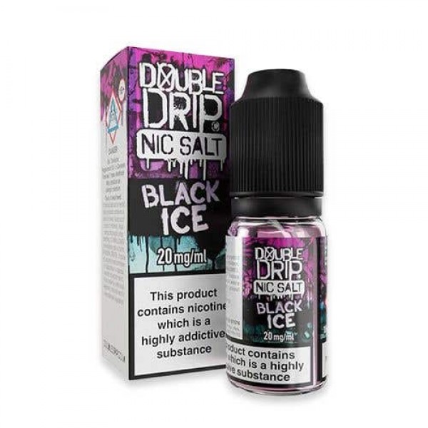 Double Drip Black Ice 10ml Nic Salt