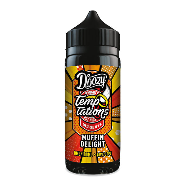 Doozy Temptations Muffin Delight E-Liquid 100ml Sh...