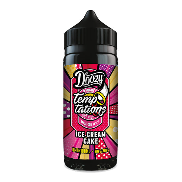 Doozy Temptations Ice Cream Cake E-Liquid 100ml Sh...