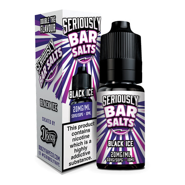 Doozy Vape Seriously Bar Salts: Black Ice 10ml Nic Salt