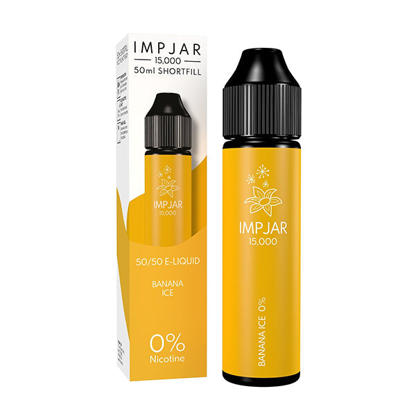 Imp Jar Banana Ice 0mg 50ml Short Fill E-Liquid