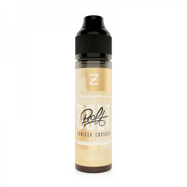 Zeus Juice Bolt: Vanilla Custard 0mg 50ml Short Fi...