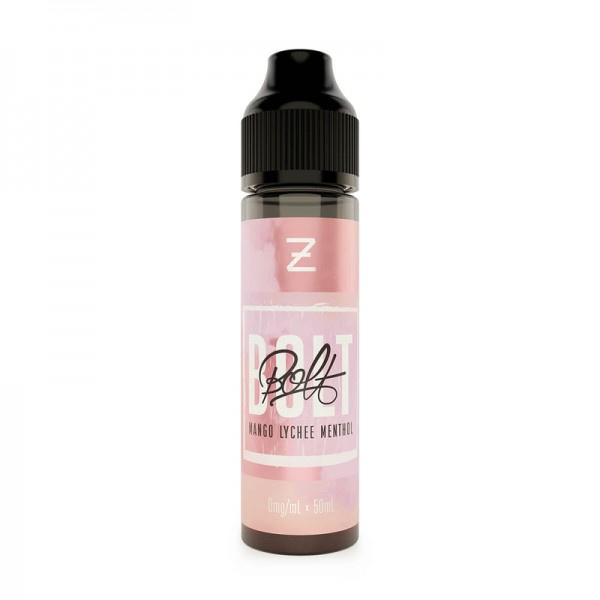 Zeus Juice Bolt: Mango Lychee Menthol 0mg 50ml Sho...