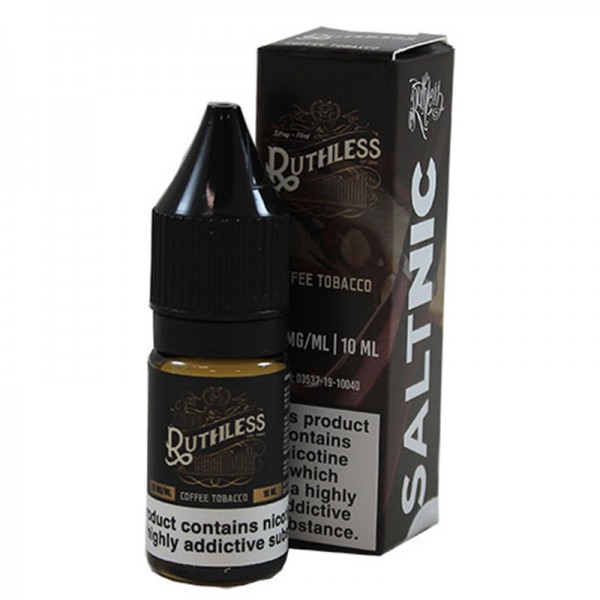 Ruthless Salt Nic: Coffee Tobacco 10ml