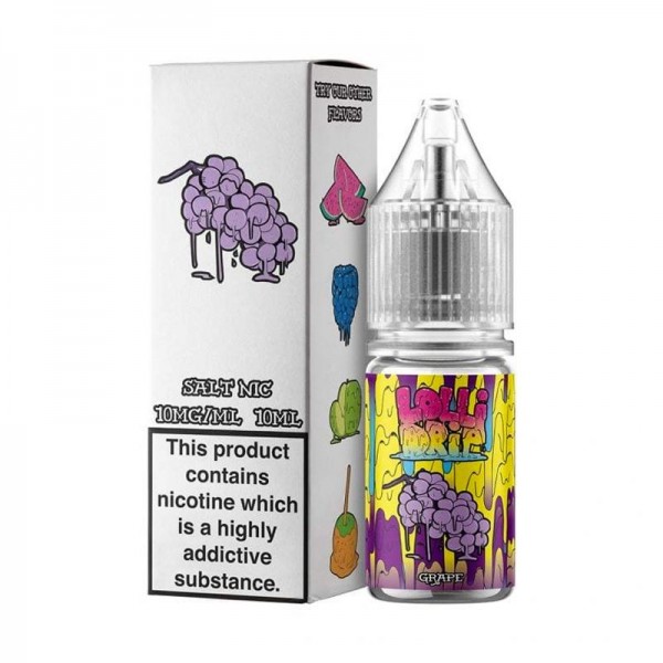 Lollidrip Grape 10ml Nic Salt