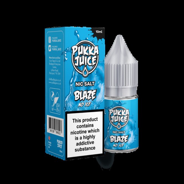 Pukka Juice Pukka Blaze No Ice 10ml Nic Salt