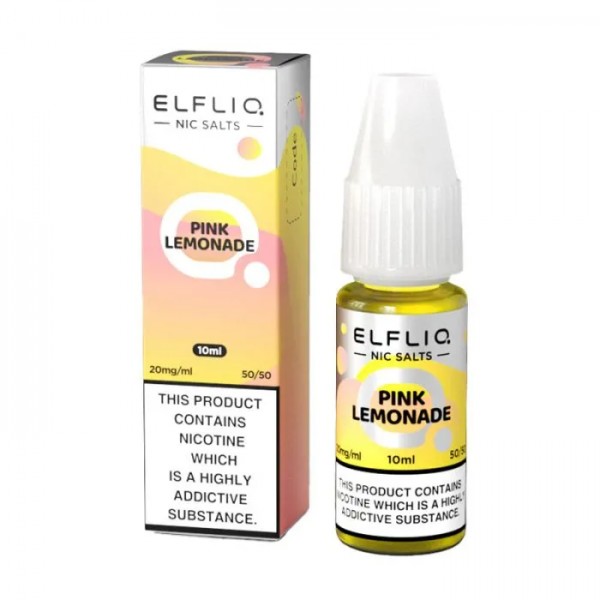 Elf Bar ELFLIQ Pink Lemonade Nic Salt 10ml