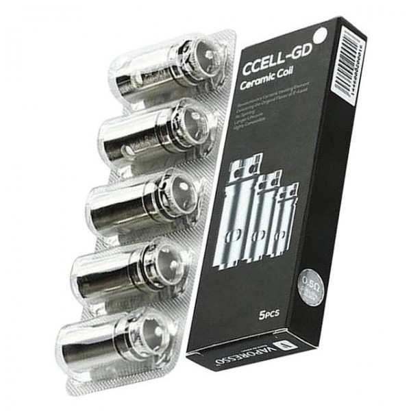 Vaporesso CCell-GD Ceramic Replacement Coils 5 Pac...