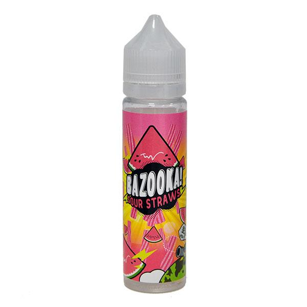 Bazooka Sour Straws: Watermelon Short Fill 0mg - 5...