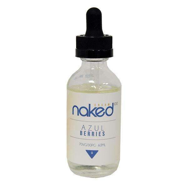 Naked 100 Cream Azul Berries 0mg 50ml Short fill E-liquid