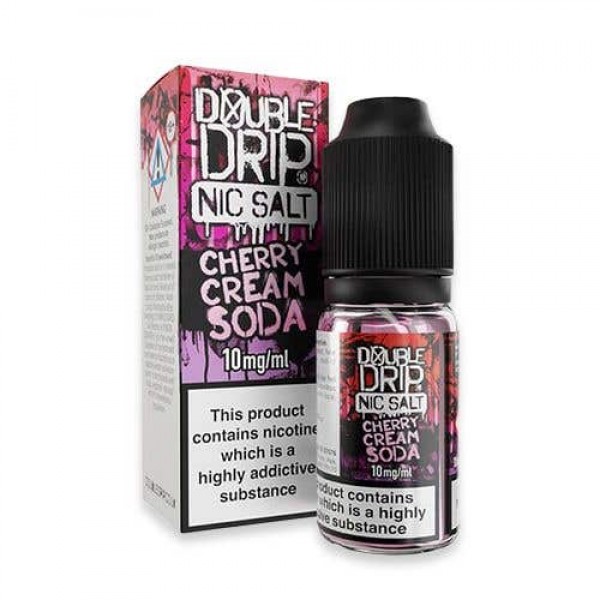 Double Drip Cherry Cream Soda 10ml Nic Salt