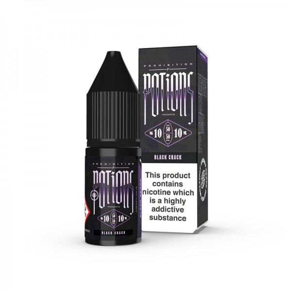 Prohibition Potions Black Crack 10ml Nic Salt