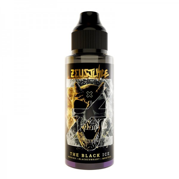 Zeus Juice The Black Ice 0mg 100ml Short Fill E-Li...