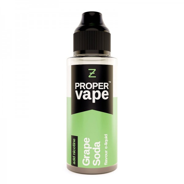 Zeus Juice Proper Vape: Grape Soda 0mg 100ml Short...