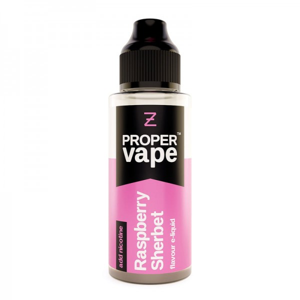 Zeus Juice Proper Vape: Raspberry Sherbet 0mg 100m...