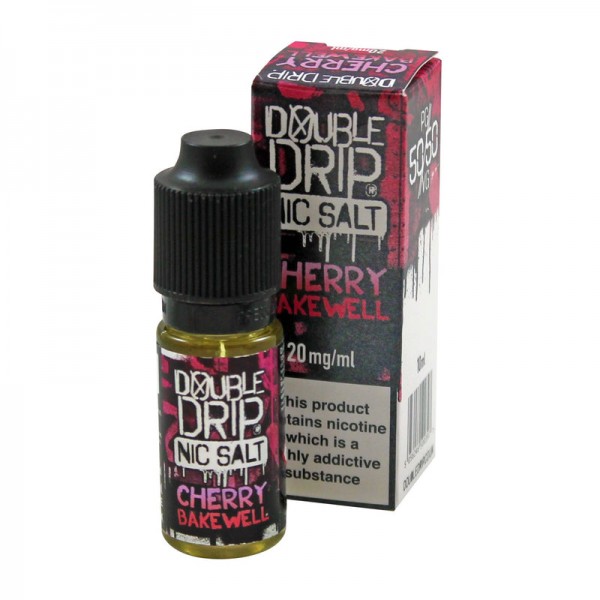 Double Drip Cherry Bakewell Nic Salt 10ml