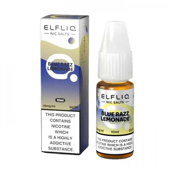 Elf Bar ELFLIQ Blue Razz Lemonade Nic Salt 10ml