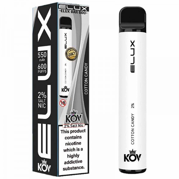 Elux Bar 600 Legacy Series Disposable Vape Device (Short Date/Out of Date)