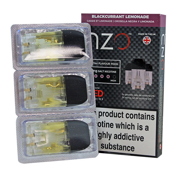 Red Liquids NZO Blackcurrant Lemonade Pod 1.7ml 3p...