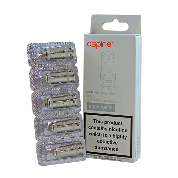 Aspire AVP Pro Replacement Coils 5 Pack