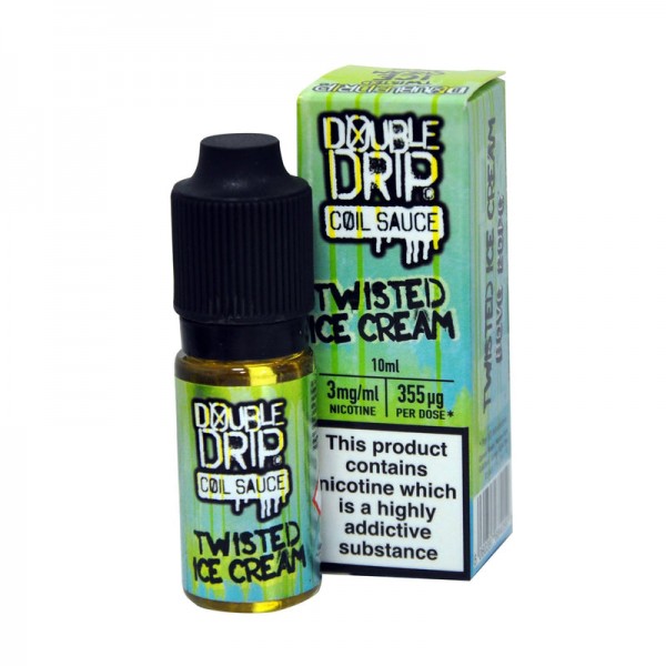 Double Drip Twisted Ice Cream Coil Sauce E-Liquid ...