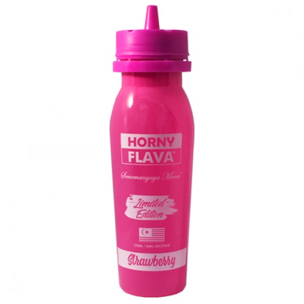 Horny Flava Horny Strawberry 100ml Short Fill - 0m...