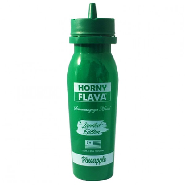 Horny Flava Horny Pineapple 100ml Short Fill - 0mg