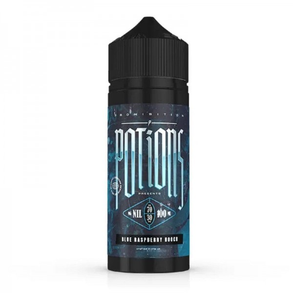 Prohibition Potions Blue Raspberry Hooch 0mg 100ml...