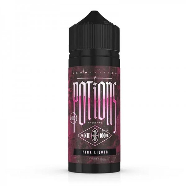 Prohibition Potions Pink Liquor 0mg 100ml Short Fill E-Liquid