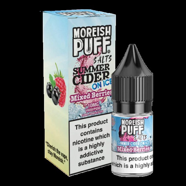 Moreish Puff Mixed Berries Summer Cider on Ice 10m...