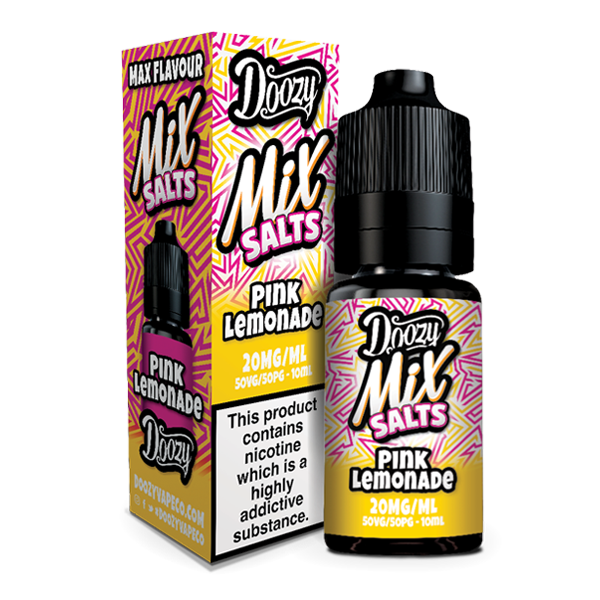 Doozy Mix Salts Pink Lemonade 10ml E-Liquid