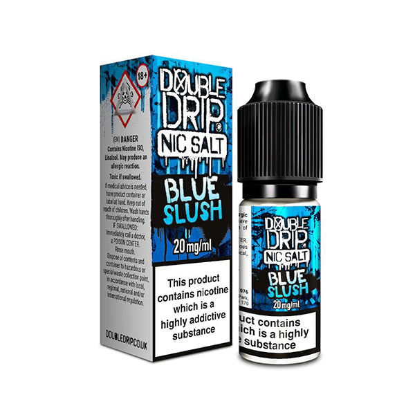 Double Drip Nic Salt Blue Slush 10ml