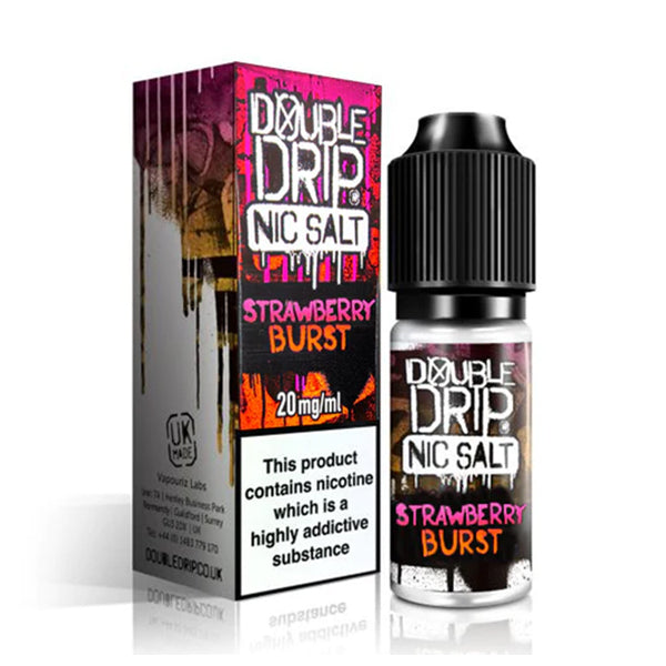 Double Drip Nic Salt Strawberry Burst 10ml