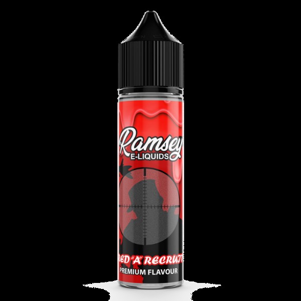 Ramsey E-Liquids Red A Recruit 0mg 50ml Short Fill...