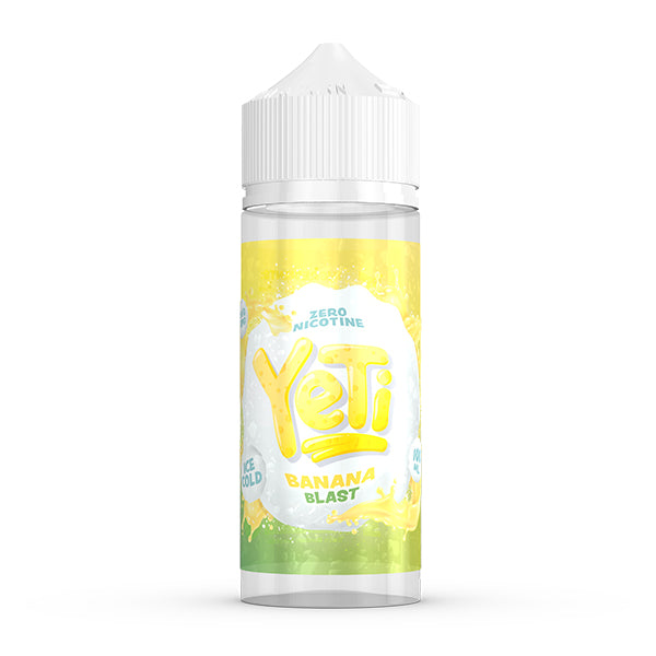 Yeti Ice Cold Banana Blast 0mg 100ml Short Fill E-...