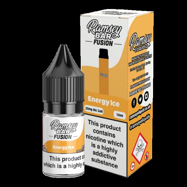 Ramsey Bar Fusion Energy Ice 10ml Nic Salt