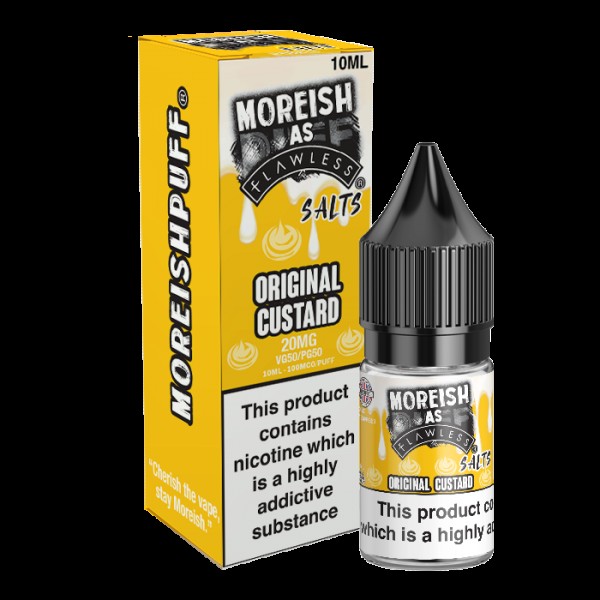 Moreish Puff Original Custard 10ml Nic Salt